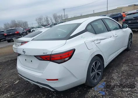 2023 Nissan Sentra Sv Xtronic Cvt z USA, uszkodzony, nr VIN 3N1AB8CV5PY257954